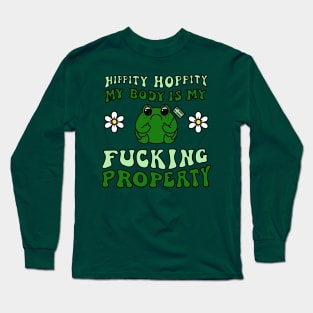 Hippity, Hoppity. Long Sleeve T-Shirt